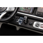 Elektrické autíčko Mercedes Benz G63 AMG XXL 24V 4 x 200W - biele